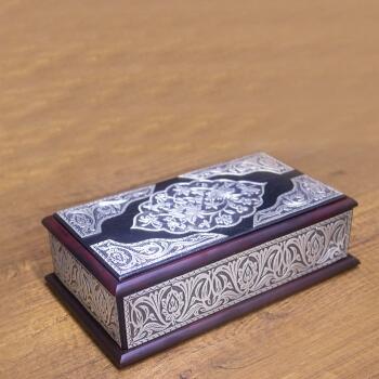 925 Ayar Gümüş ORTA Boy Kutu - Osmanlı Pazar