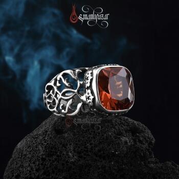 925 Ayar Gümüş Yüzük ORJİNAL Zultanit Taşlı - Osmanlı Pazar