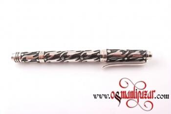 925 Ayar Tamamı Gümüş Kalem (GKM001) - Osmanlı Pazar