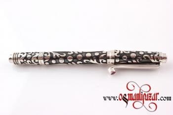 925 Ayar Tamamı Gümüş Kalem (GKM004) - Osmanlı Pazar