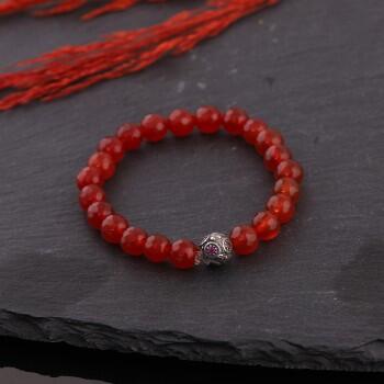 A Kalite Fasetli Akik Taşlı Bay- Bayan Bileklik - Osmanlı Pazar