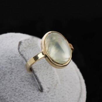 Akuamarin Doğal Taşlı 925 Ayar Gümüş Yüzük - Osmanlı Pazar