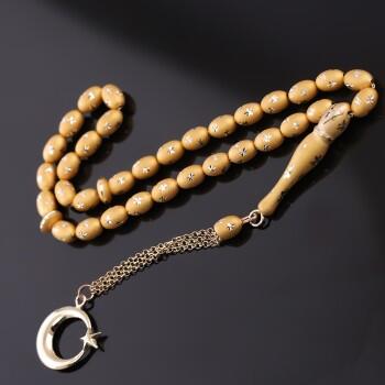 Altın Tesbih 14 Ayar Usta İşçiliği - Osmanlı Pazar