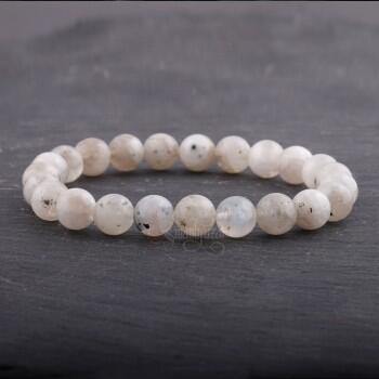 Ay Taşı İyi Kalite Doğal Taş Bileklik - Osmanlı Pazar