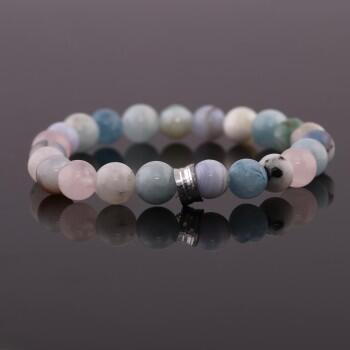 Çakra Karışık Doğal Taşlı Bileklik Orjinal Taş - Osmanlı Pazar