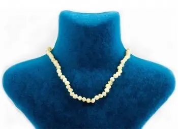Damla Kehribar Bebek Diş Kolyesi - Osmanlı Pazar