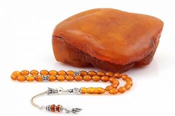 Damla Kehribar Tesbih * Özel Kampanya - Osmanlı Pazar