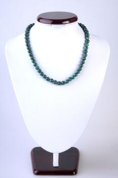 Doğal Malahit Taşlı Kolye - Osmanlı Pazar