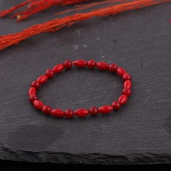 Doğal Mercan Taşlı Çocuk Bileklik - Osmanlı Pazar