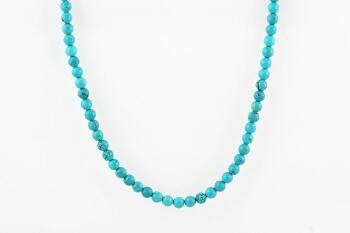 Firuze ( Turkuaz ) Doğal Taş Kolye - Osmanlı Pazar