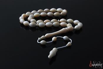 Hipopotam Dişi Selamet Şeker Usta Yapımı Tesbih - Osmanlı Pazar