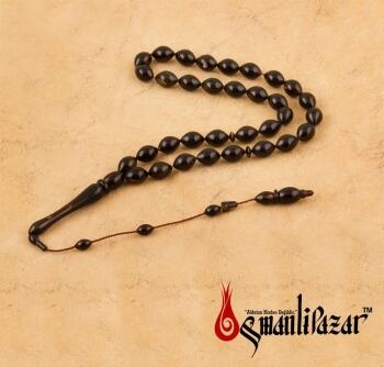 Kaplumbağa Kabuğu ( Pres ) 33'lü Selamet Şeker Tesbih - Osmanlı Pazar