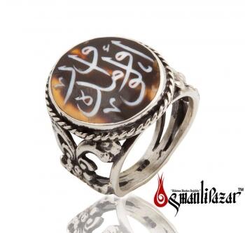 Kaplumbağa Kabuğu Üzerine Fildişi Kakma Yüzük ÖLÜM DE VAR ! - Osmanlı Pazar