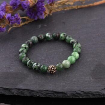 Krizopras Doğal Taşlı Unisex Bileklik - Osmanlı Pazar