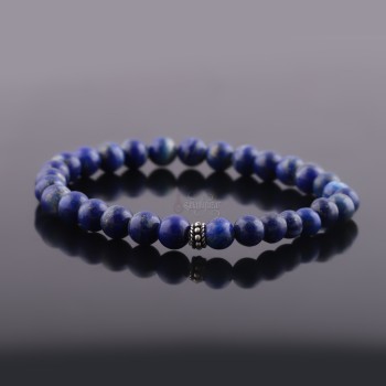 Lapis Lazuli Doğal Taşlı Unisex Bileklik - Thumbnail