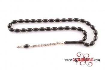 Oltu Tesbih Arpa Kesim 925 Püsküllü - Osmanlı Pazar