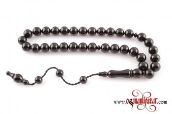 Oltu Tesbih el yapımı Küre Kesim Büyük Boy Tesbih - Osmanlı Pazar