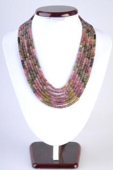 Orjinal Turmalin 7'li Dizi Kolye - Osmanlı Pazar