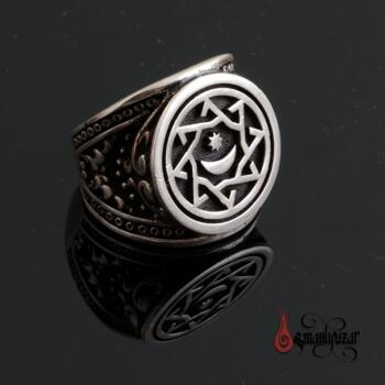 PAYİTAHT 925 Ayar Gümüş (Hilafet Yüzüğü) - Osmanlı Pazar