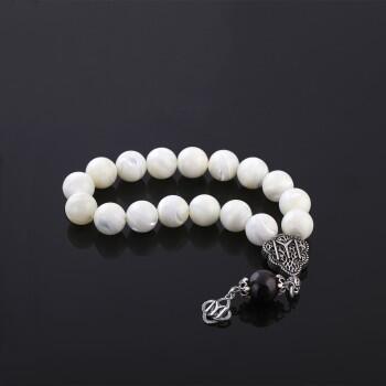 Sedef Taşlı Zaza Tesbih Bilek Boy 12 mm - Osmanlı Pazar