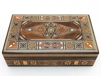 Sedefli Dikdörtgen Orta Boy Kutu - Osmanlı Pazar